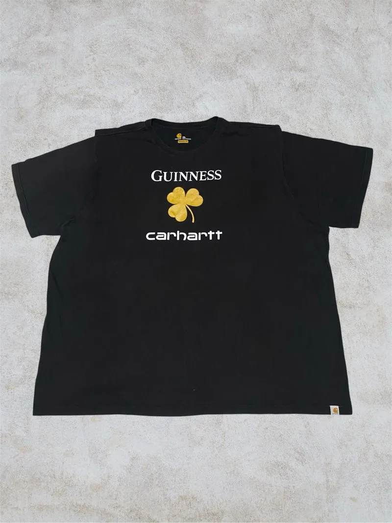 CARHARTT X GUINNESS BEER TSHIRT ORIGINAL FIT 105124 BLK photo 1