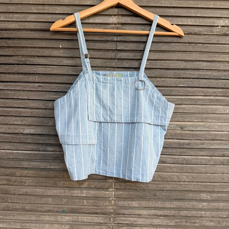 MJ67 - Tank Top Boxy Fit Salur Leaf photo 1