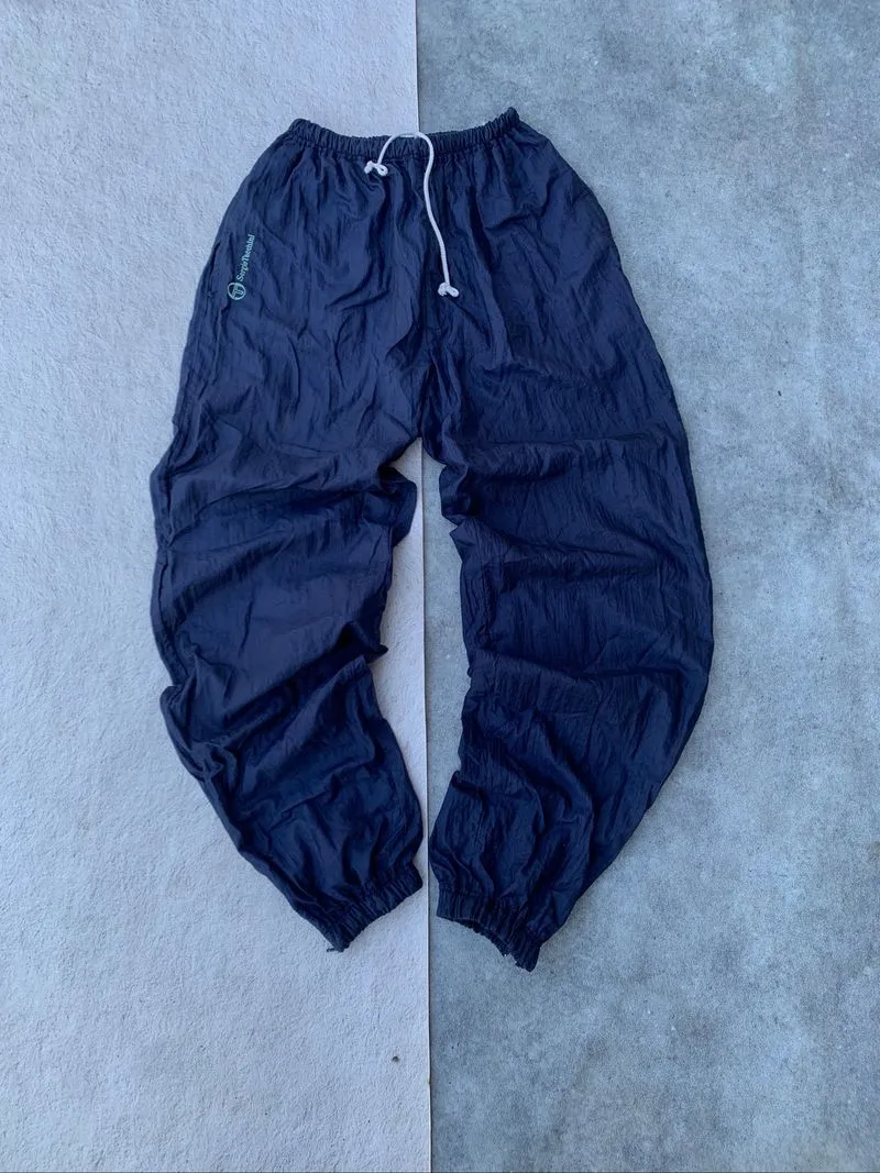 Vintage 90s navy sergio tacchini track pants  photo 1