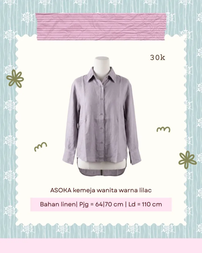 ASOKA Kemeja wanita photo 1