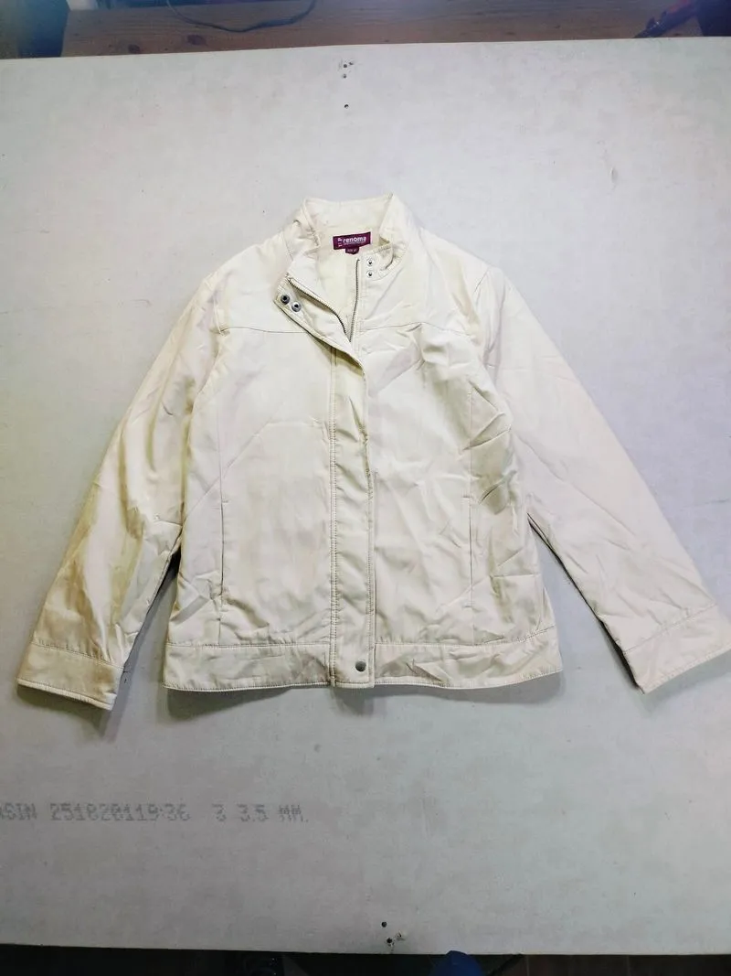 Jaket Renoma U.P. Original - Cream Minimalist Jacket Size M photo 1