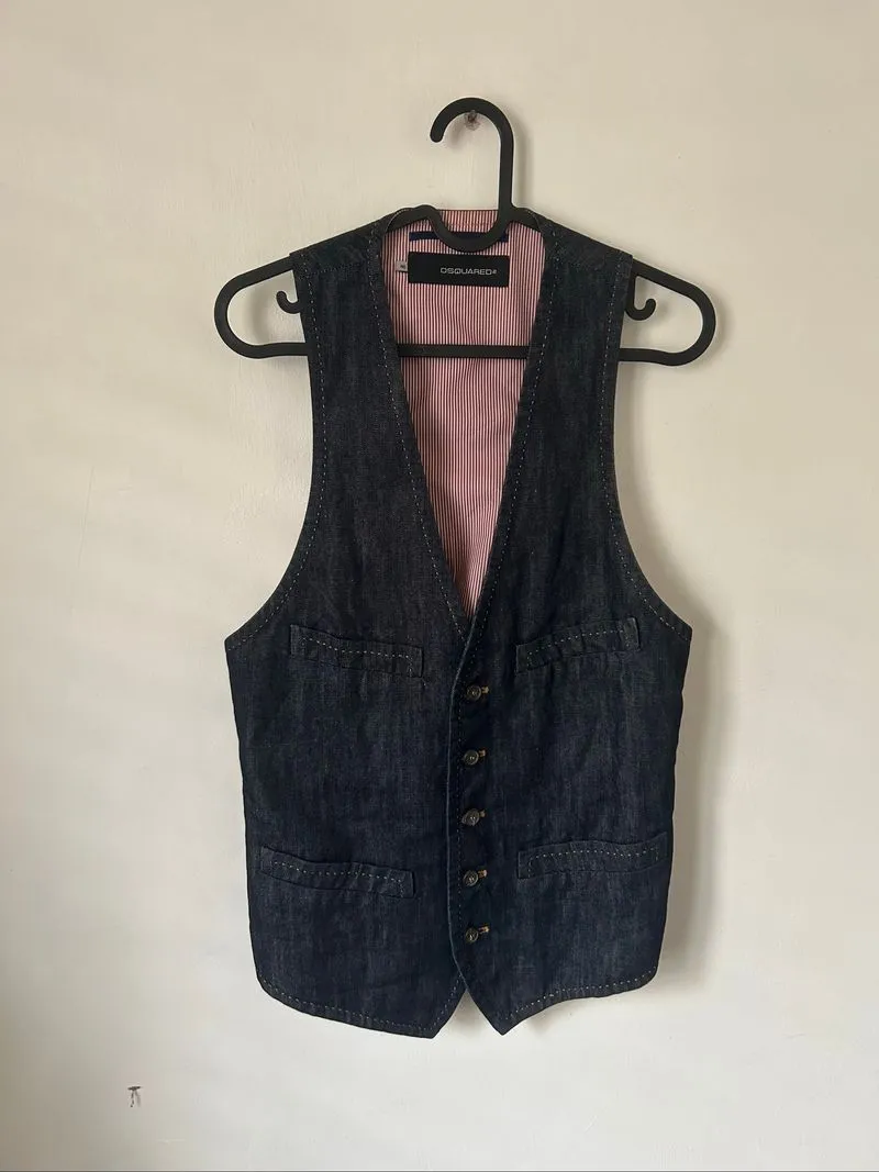 DSquared2 Denim Waistcoat photo 1