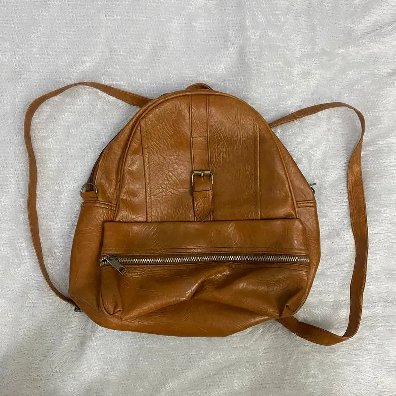 mini ransel brown vintage bag  photo 1
