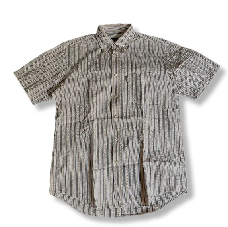BURBERRY LONDON STRIPE PATTERN BUTTON DOWN SHIRT | KEMEJA |  photo 1