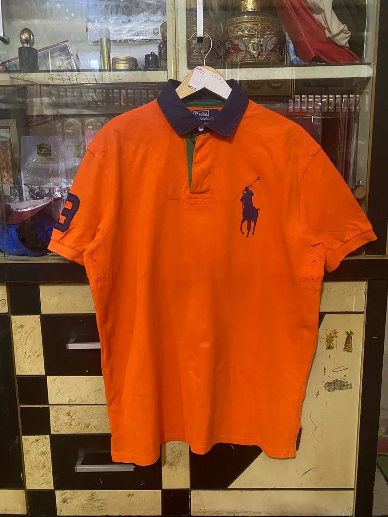 Polo Ralph Lauren Polo shirt Pria orange photo 1