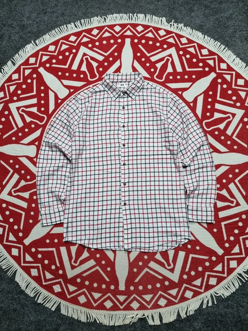 Flannel uniqlo Flannel lengan panjang photo 1