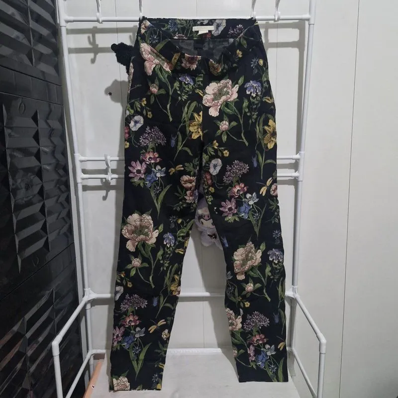 Celana floral hnm photo 1