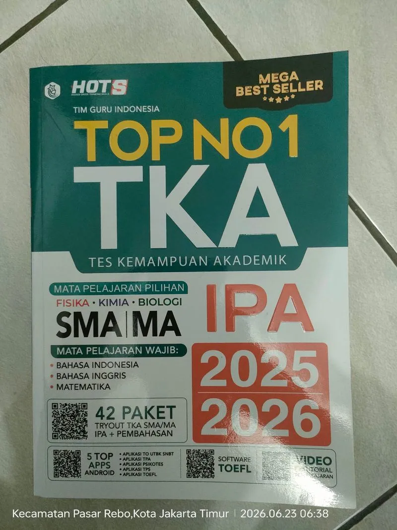 BUKU TOP NO 1 TKA IPA photo 1