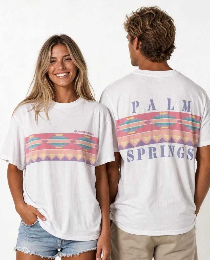 Vintage ©eyecacther Palm Springs "Navajo" Pro-Beachwear M photo 1