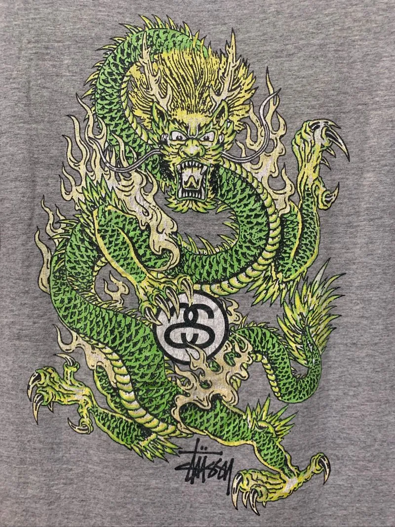 Vintage Stussy Dragon photo 1