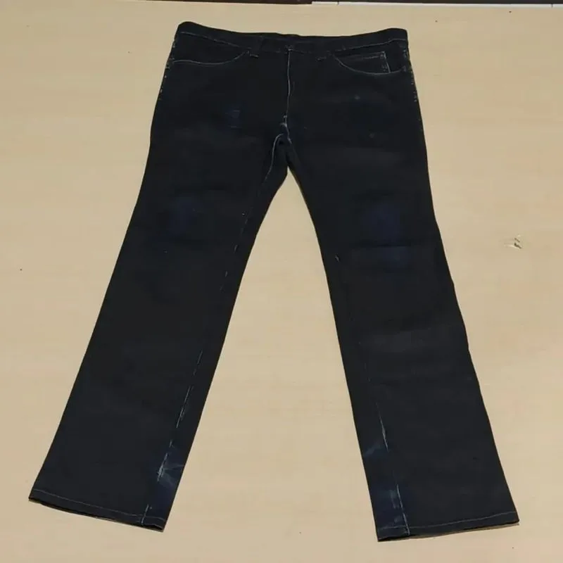 Stiff Japanese Brand Dark Blue Jeans Original photo 1