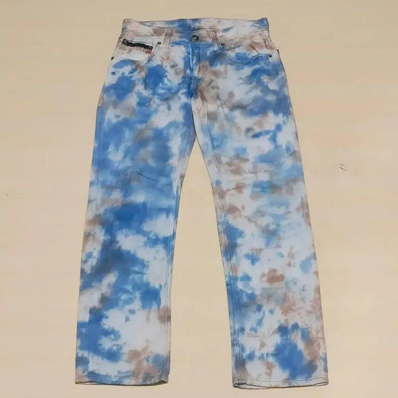 Avail Jeans Japanese Brand Tie Dye Reguler Jeans Original  photo 1
