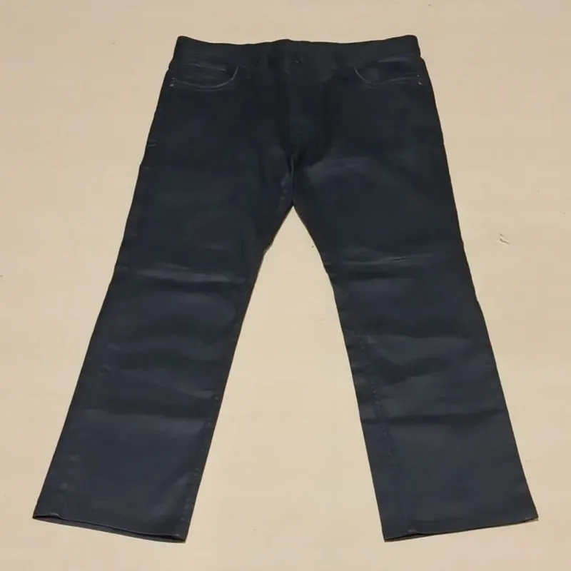 Male & Co Glossy Black Jeans Original  photo 1
