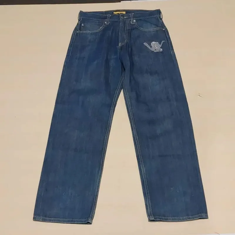 Santastic ' Santa Inoue ' Japanese Designer Indigo Blue Jean photo 1