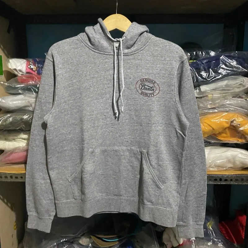 Brixton Hoodie Grey Size S 63x54 photo 1
