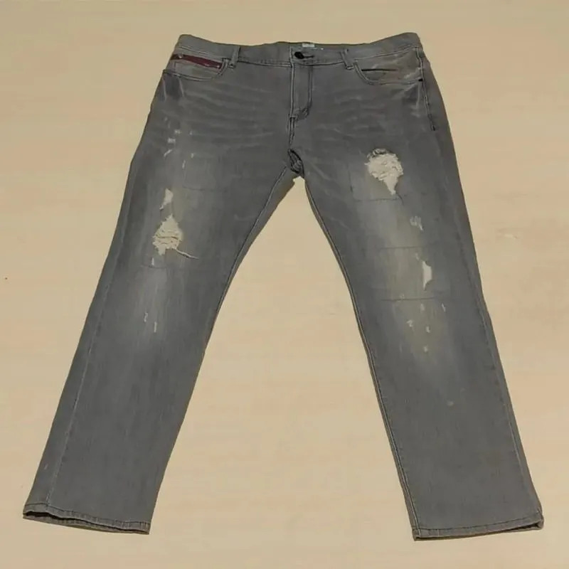 Confirm Japanese Brand Washed Gray Jeans Original photo 1