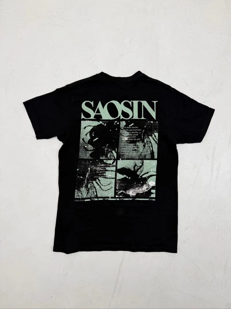 Official merch SAOSIN Come Close band tees photo 1