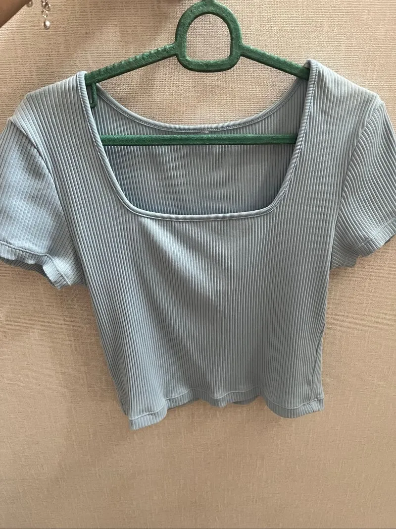 croptop biru photo 1