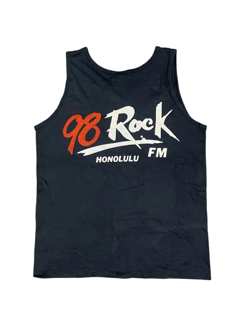 80s 98 Rock Honolulu Fm Tank Top photo 1