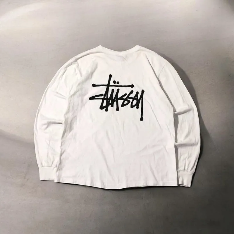 stussy big logo longsleeve photo 1
