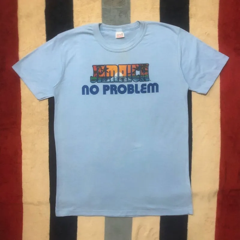 Vintage 80s JAMAICA – NO PROBLEM T-Shirt photo 1