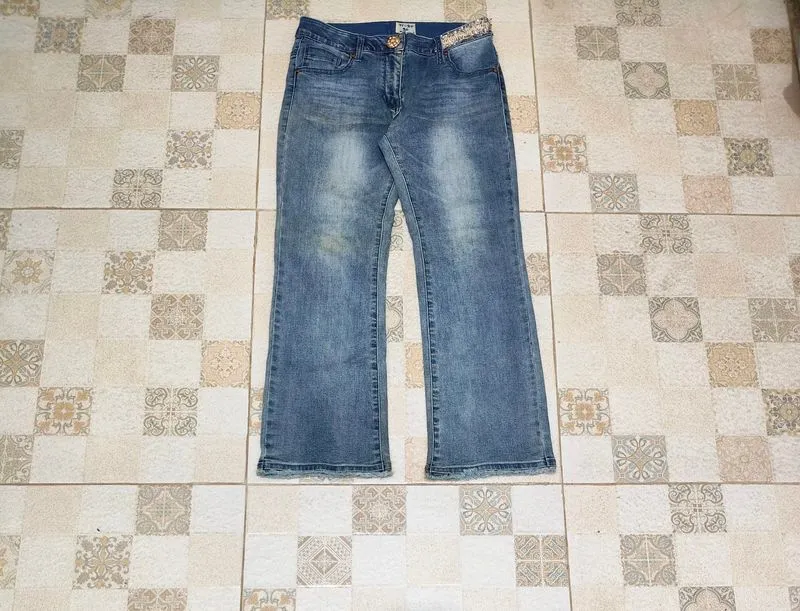 Karl Lagerfeld Paris Y2K Flare Jeans photo 1