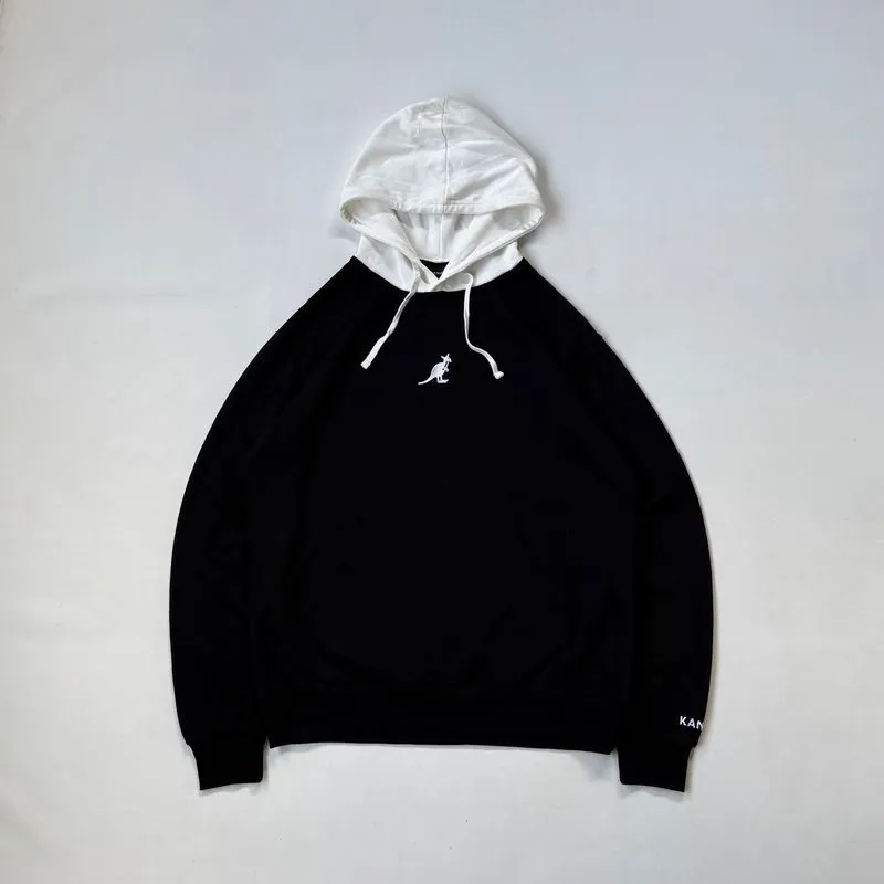 Kangol Logo Color-Block Sweat Hoodie Black photo 1
