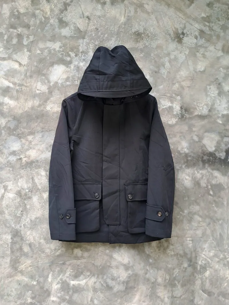 Streetwear Parka Pria black photo 1