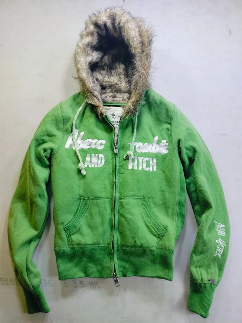 Abercrombie & Fitch Fairy Futurist Hoody Wanita green photo 1