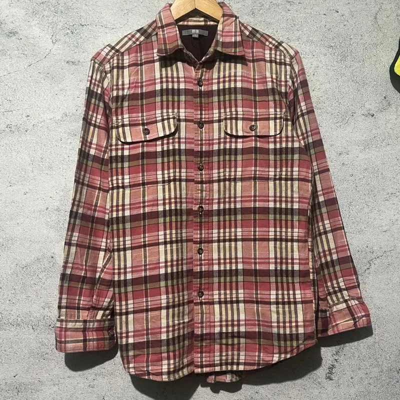 Uniqlo flannel kemeja flannel photo 1