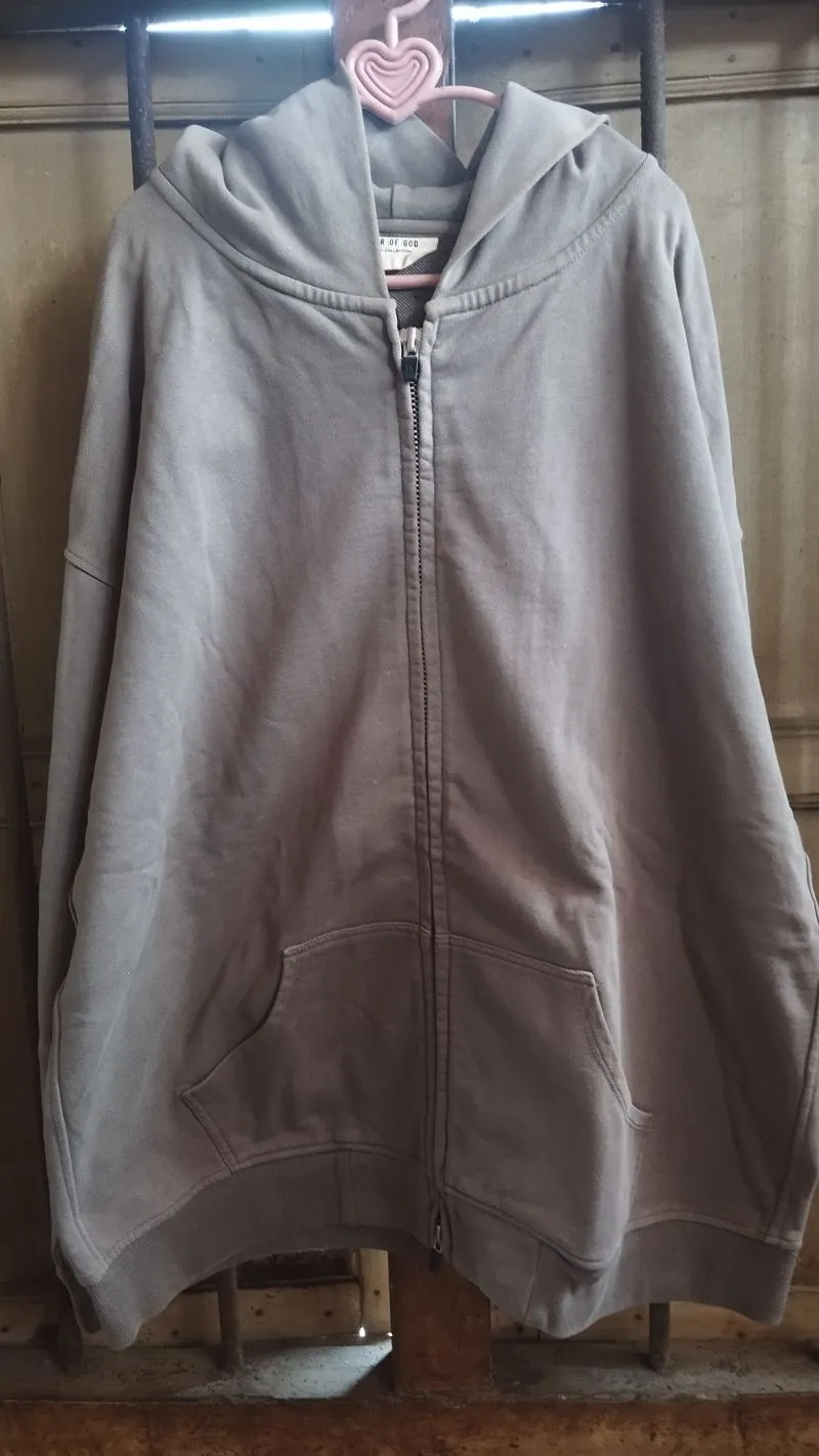 Fear of God Vintage Hoody Pria gray photo 1