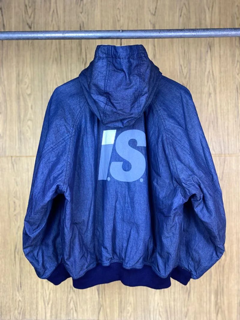 Vintage 80’s Issey Miyake Reversible Bomber Hoodie Jacket  photo 1