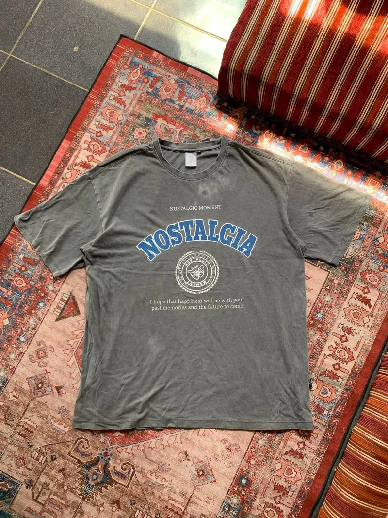 Tee nostalgic washed photo 1