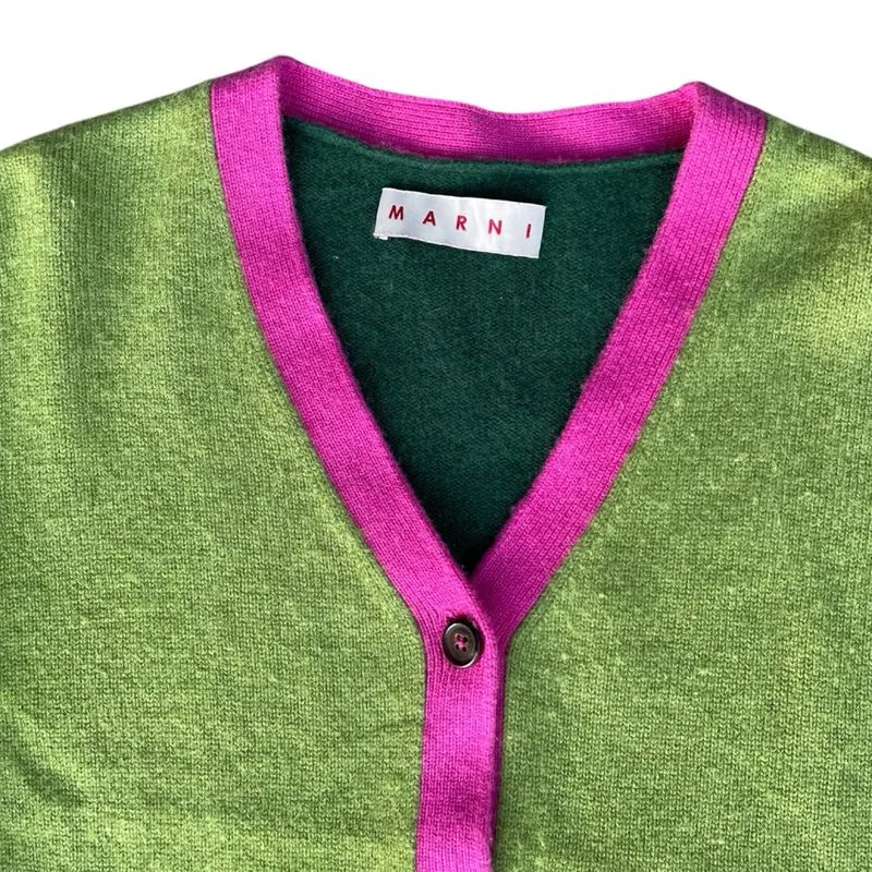 Marni Multicolor Cardigan Jacket photo 1