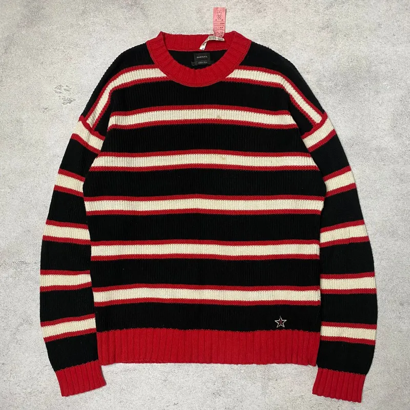 Diesel Striped Knitwear Size : fit photo 1