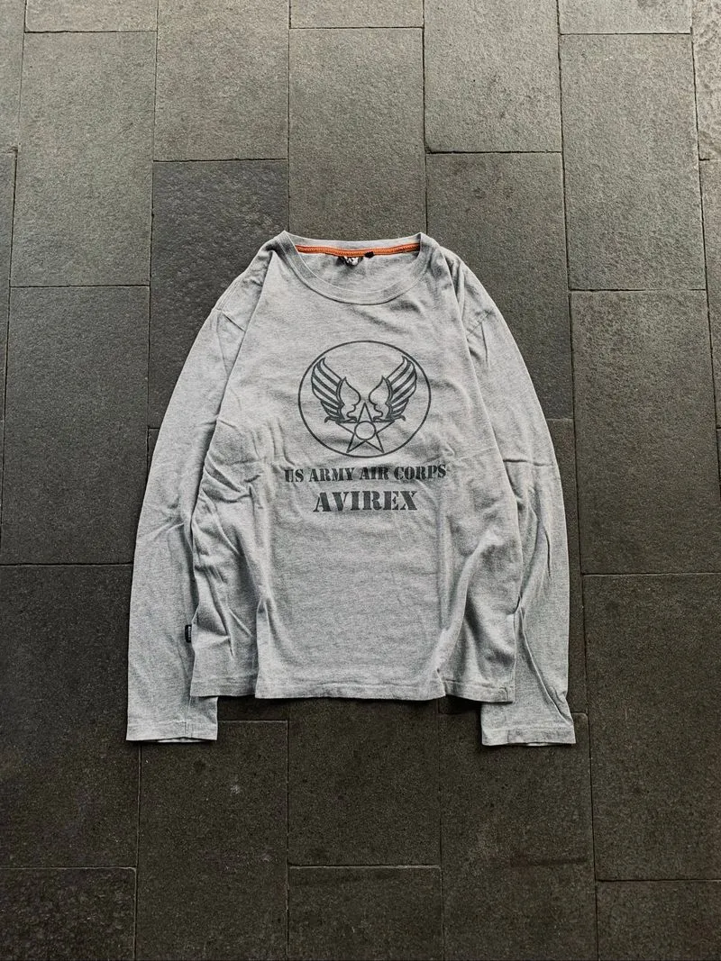 Vintage 90s Avirex Single stich long sleeve photo 1