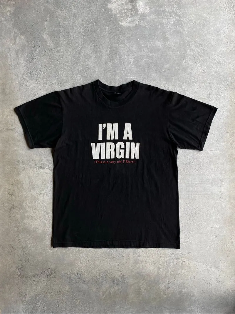 I’M A VIRGIN Shirt Size L photo 1