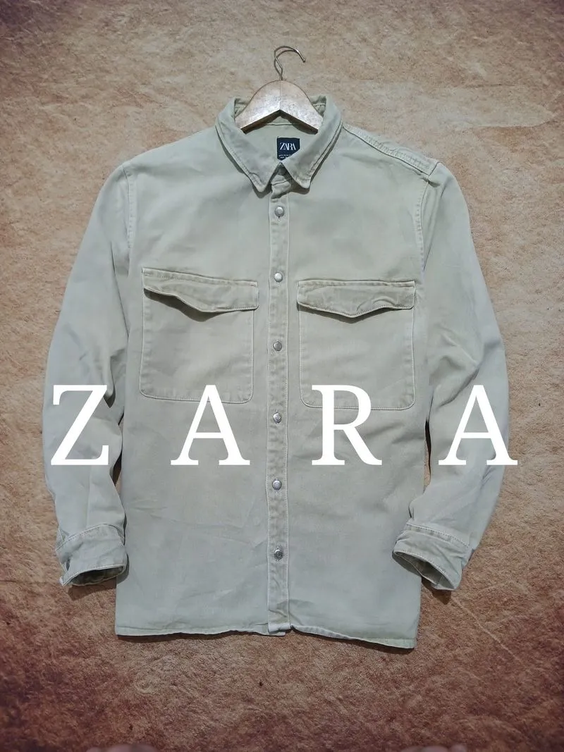 ZARA DENIM TRUCKER SECOND ORIGINAL photo 1