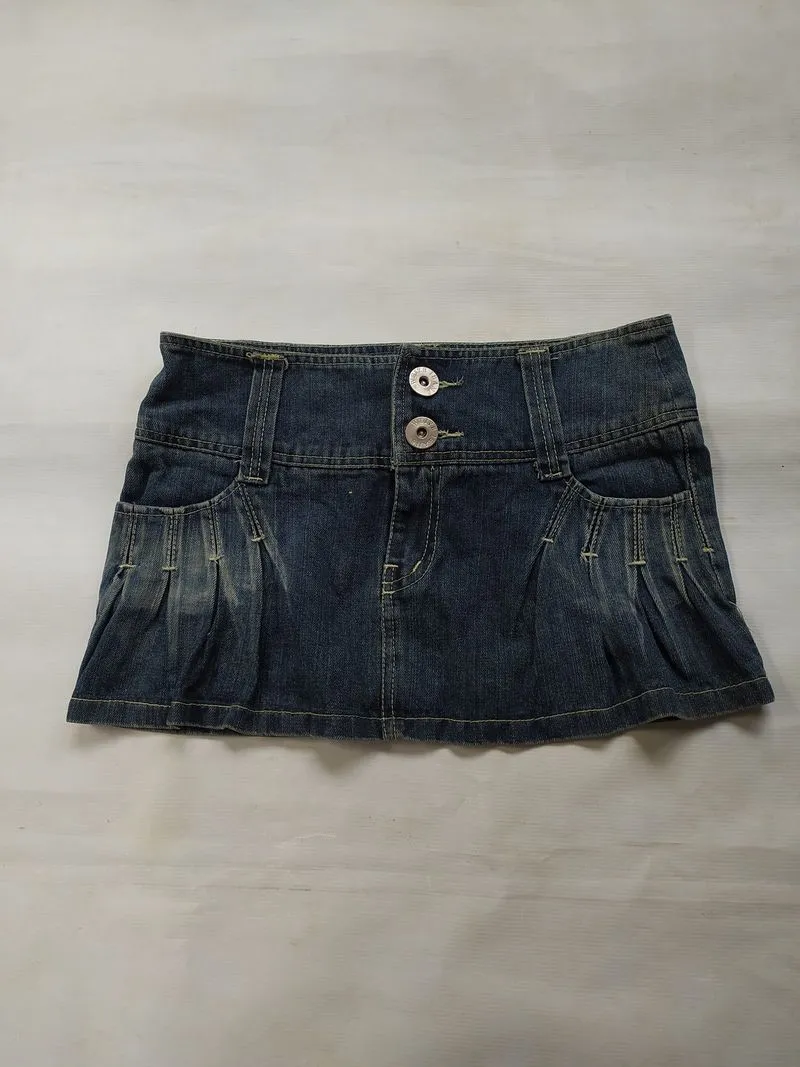 Y2k Weiye Jeans Mini Skirts photo 1