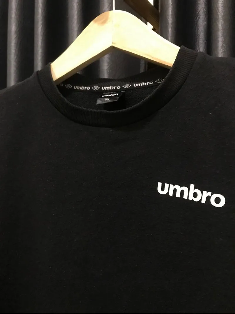UMBRO Taped Crewneck | Black White photo 1