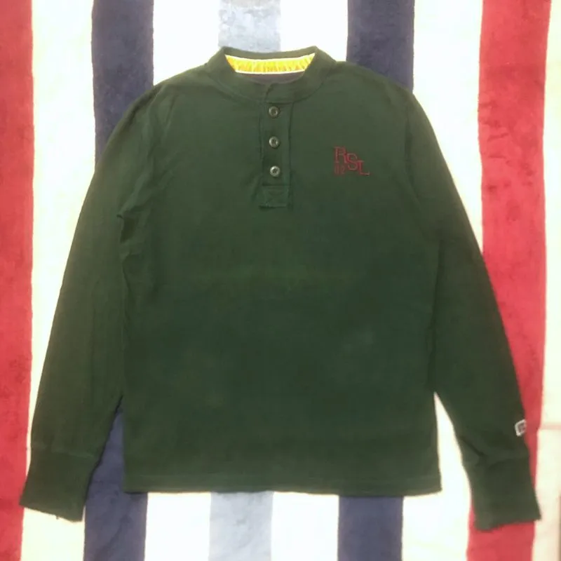 Vintage 50s Russel Athletic Henley Shirt (Repro) photo 1