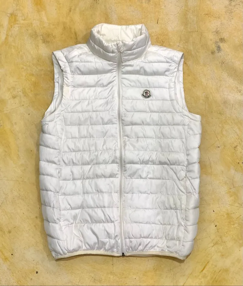 Moncler Vest White Puffer Bulu Angsa photo 1