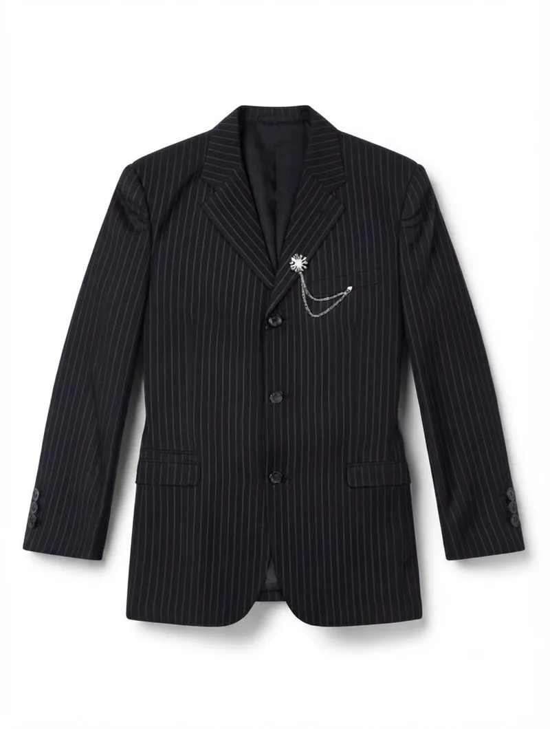 J.HASS by Parkland Blazer Outer Black Stripe photo 1