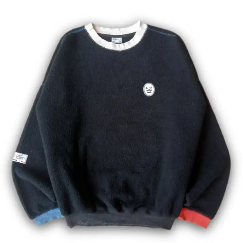 VETEMENTS Streetwear Y2K Sweatshirt Pria white black photo 1