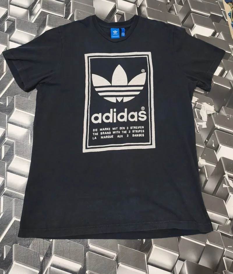 Adidas Originals Trefoil Box Logo Tee photo 1