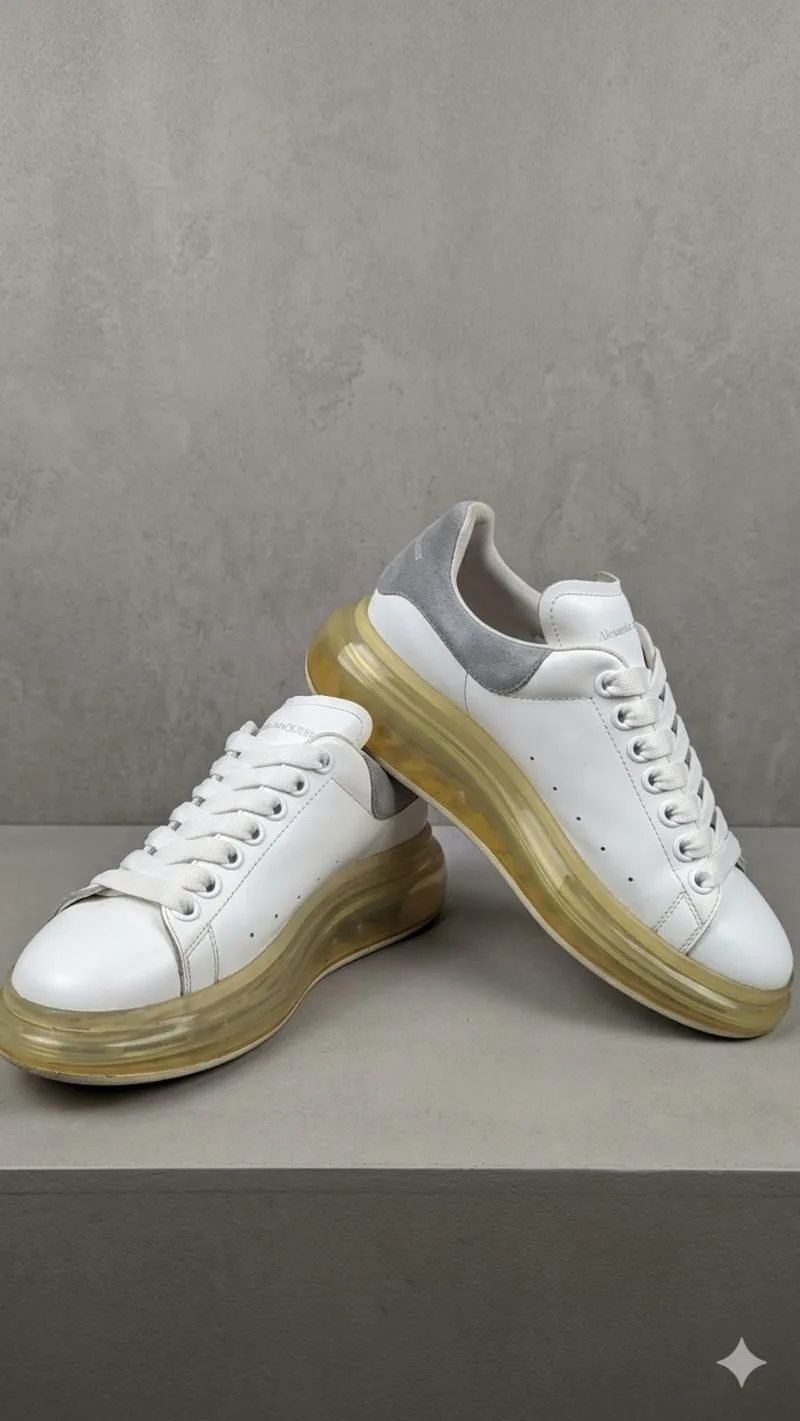 Alexander McQueen Oversized silver replektif photo 1