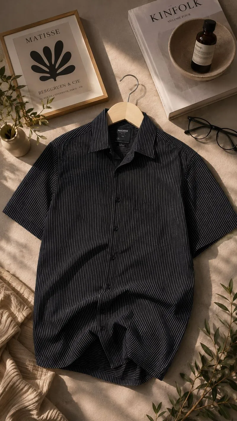 kemeja salur photo 1