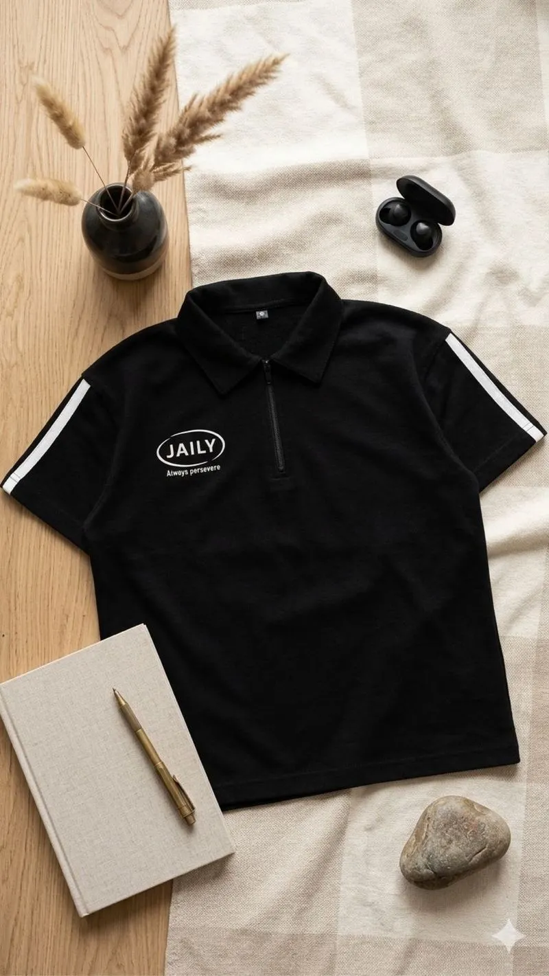 polo shirts halzip photo 1