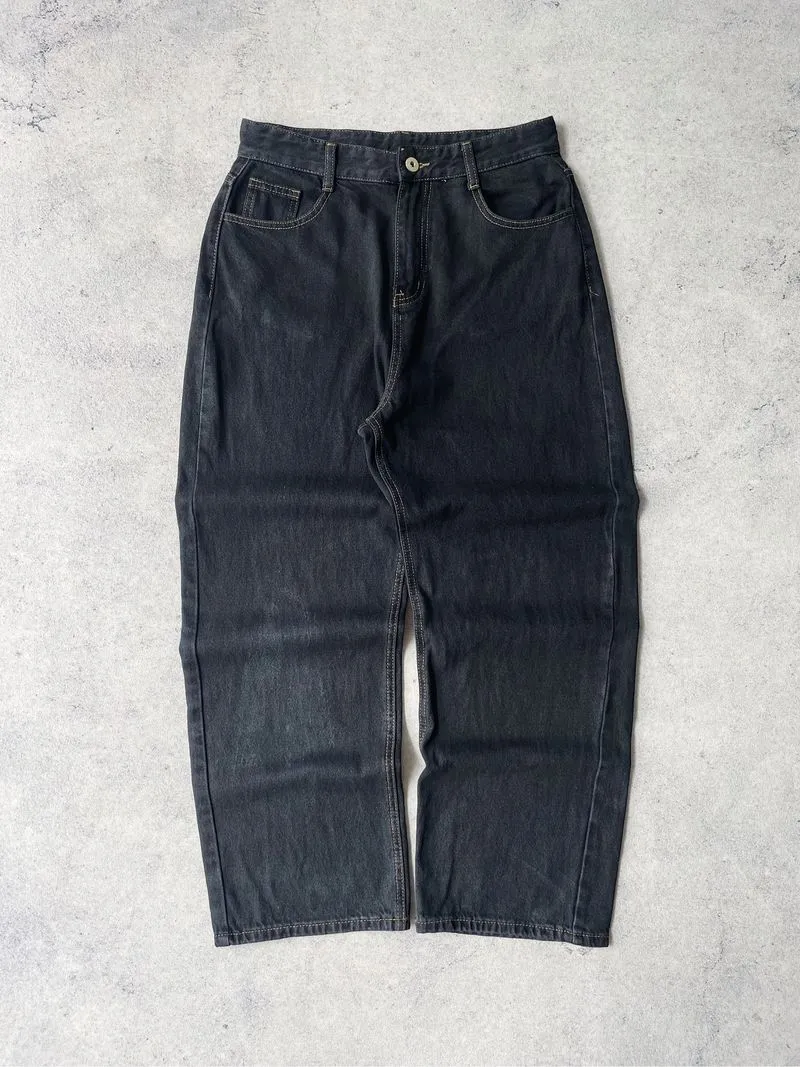 Black baggy jeans photo 1