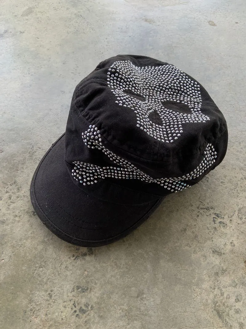 Japanese brand Grunge Goth Hat Pria black photo 1
